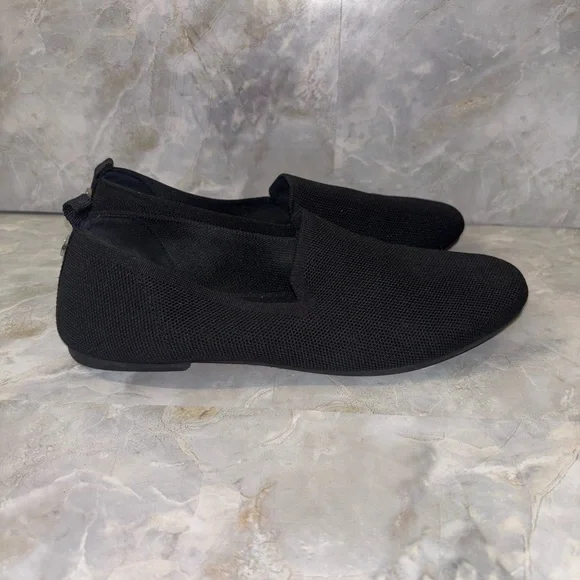 Steve Madden Brand Women’s Raine Black Knit Flats Size 8.5 - Picture 4 of 9